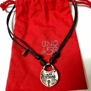 Uno de 50 Unlock Leather Neck/ Brand New